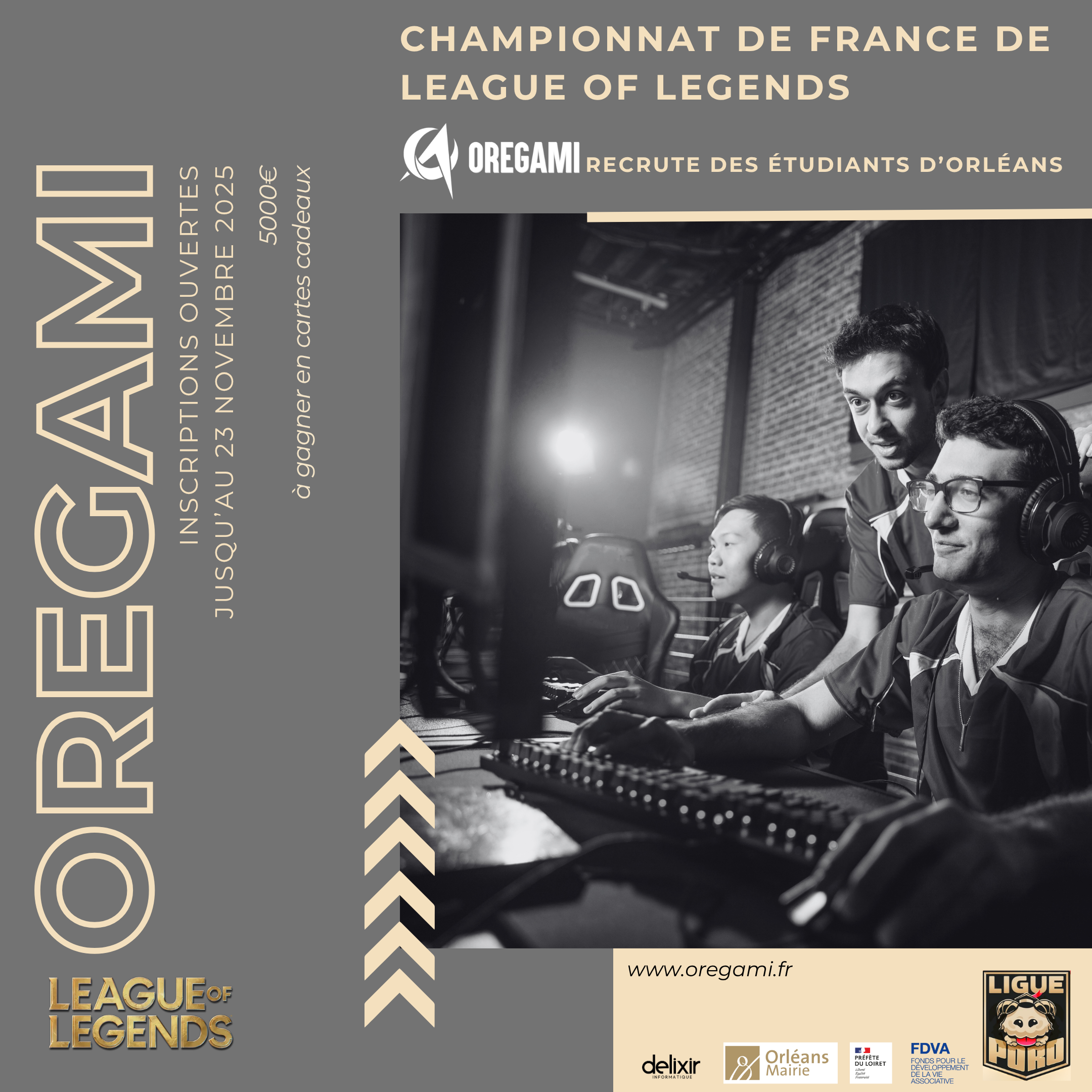 Recrutement lol Ligue PORO